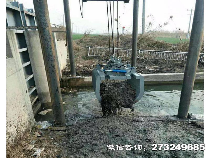 皇姑液压格栅抓斗清污机