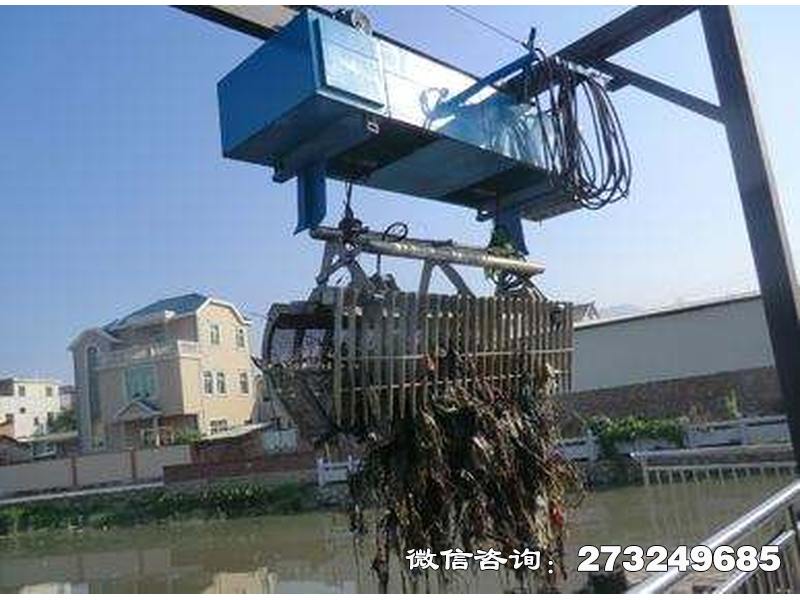 皇姑移动抓斗清污机