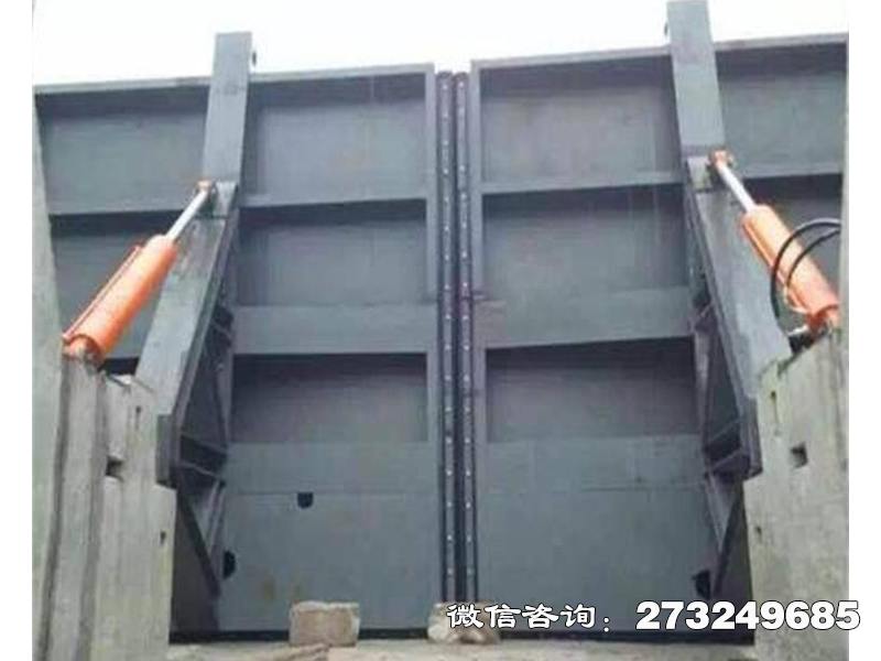 皇姑液压双控翻板闸门