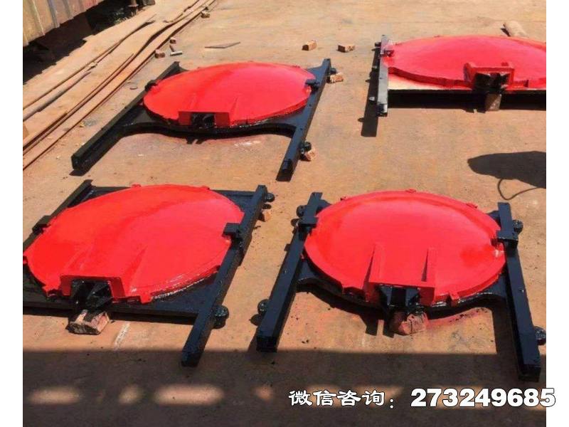 皇姑双向止水镶铜圆闸门