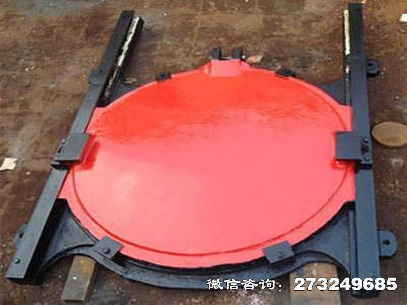 皇姑铸铁镶铜圆闸门